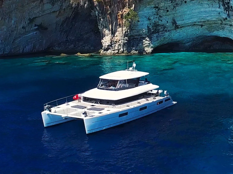 Lagoon CUTE LITTLE CAT charter bareboat or skippered in  Piraeus