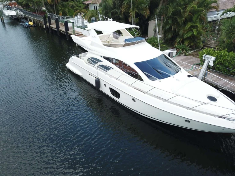 Luxury Yacht hire in Miami Beach - Azimut Shedai