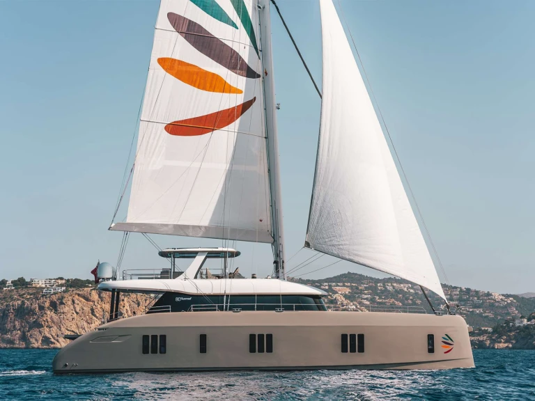 Sunreef VIVA LA VIDA charter bareboat or skippered in  Majorca