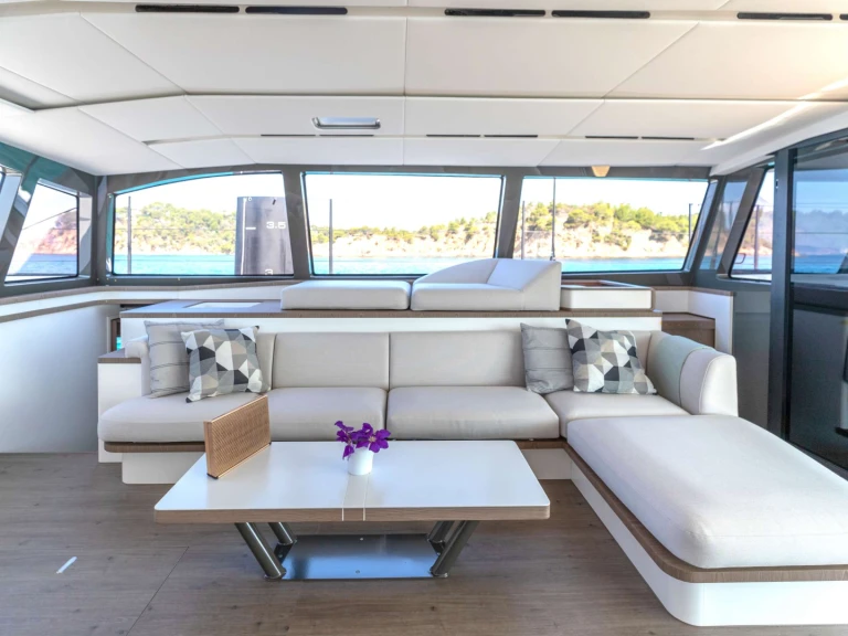 Catamaran hire in Corsica - Gunboat WONDERFUL