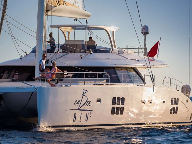 Sunreef OMBRE BLU3 charter bareboat or skippered in  Sardinia Island