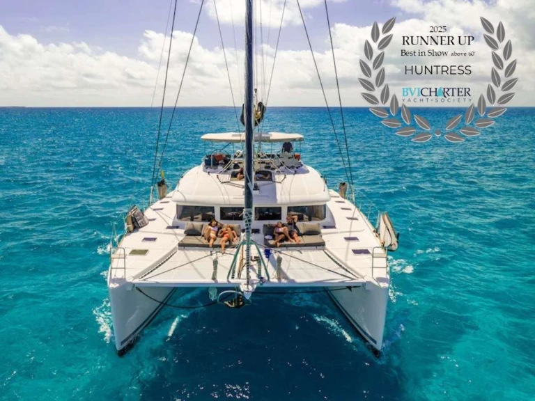 Hire a Lagoon HUNTRESS British Virgin Islands (BVI)