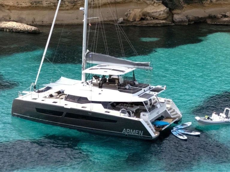 Fountaine Pajot ARMEN charter bareboat or skippered in  Balearic Islands