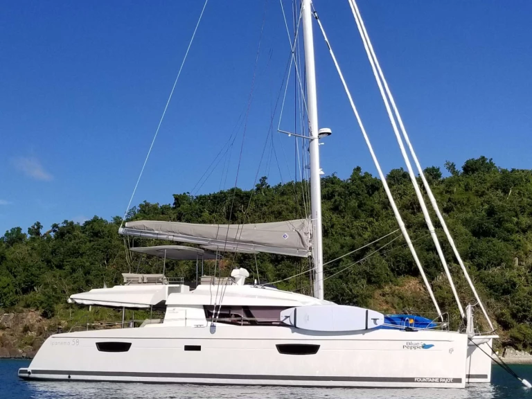 Fountaine Pajot BLUE PEPPER charter bareboat or skippered in  U.S. Virgin Islands