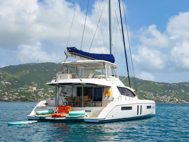 Leopard BAREFOOT COWBOY charter bareboat or skippered in  Saint Thomas Island
