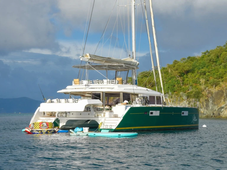 Lagoon ALTESSE charter bareboat or skippered in  British Virgin Islands (BVI)