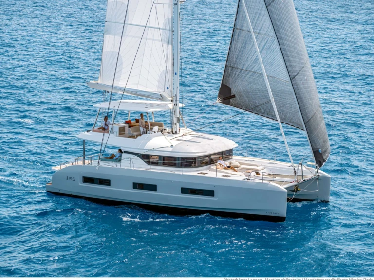 Lagoon WANDERLUST 55'  charter bareboat or skippered in  Tortola