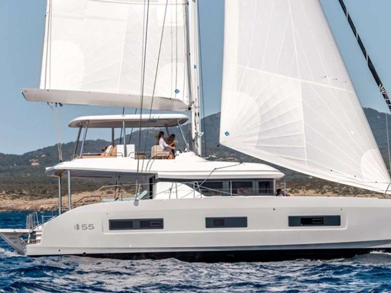 Lagoon LULU charter bareboat or skippered in  Ionian coast
