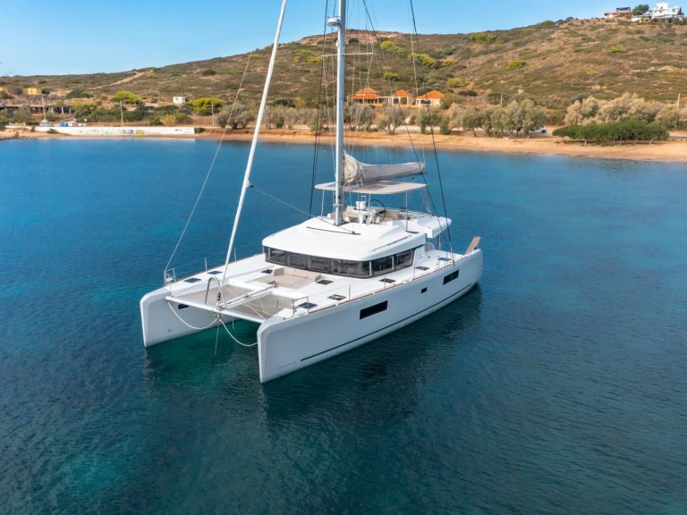 Lagoon MADININA charter bareboat or skippered in  Skiathos