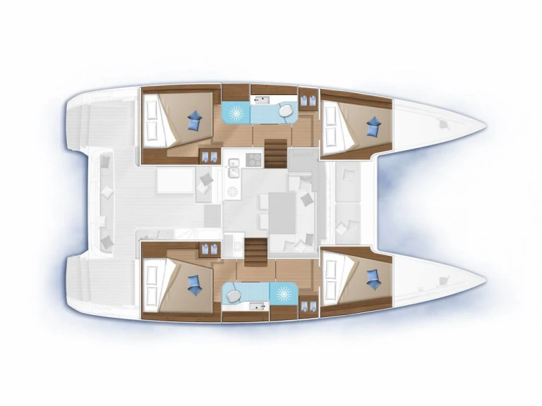 Yacht charter Bonifacio - Lagoon Lagoon 40 on SamBoat