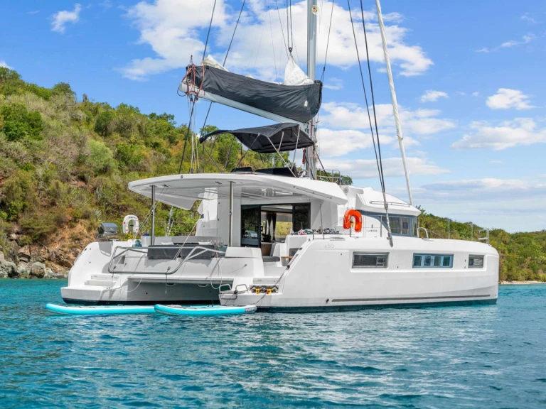 Lagoon EXTRA NAUTI charter bareboat or skippered in  British Virgin Islands (BVI)