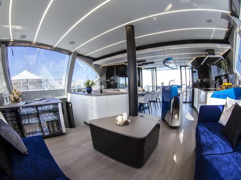 Wave Catamarans WAVE  charter bareboat or skippered in  Portisco