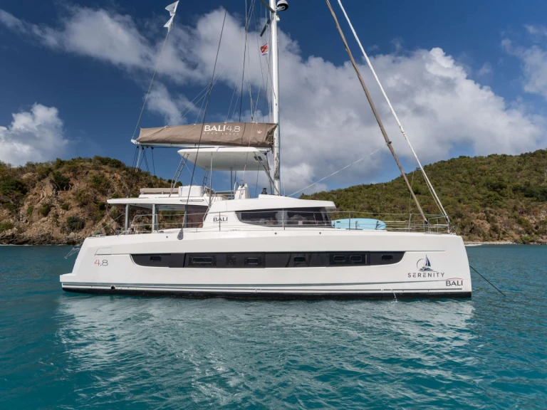 Yacht hire British Virgin Islands (BVI) cheap SERENITY 4.8