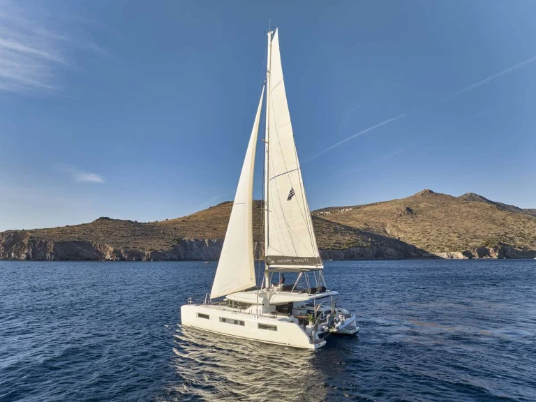 Lagoon ANDARE AVANTI charter bareboat or skippered in  Néa Péramos