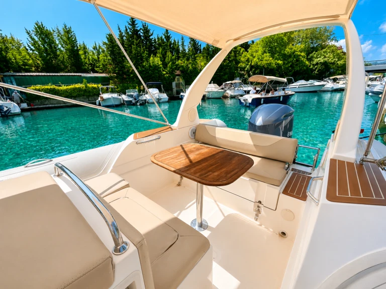 Capelli Tempest 770 charter bareboat or skippered in  Mandelieu-la-Napoule