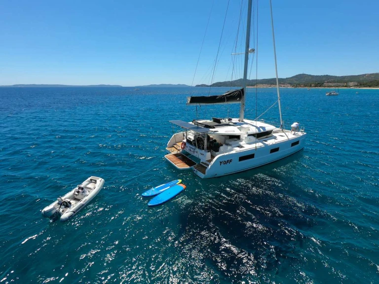 Luxury Yacht hire in French Riviera - Lagoon YOFF