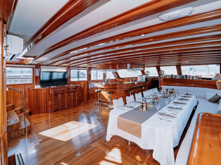 Custom Gulet-Motor Sailor Lycian Queen charter bareboat or skippered in  Fethiye