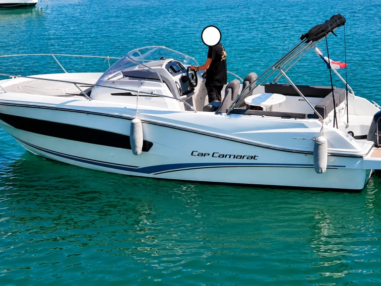 Jeanneau Cap Camarat 7.5 WA charter bareboat or skippered in  Marseille