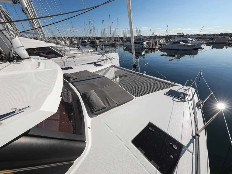 Fountaine Pajot Isla 40 charter bareboat or skippered in  Lefkáda