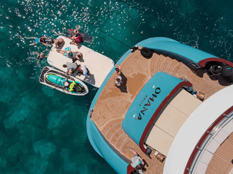 Luxury Yacht hire in Croatia - Custom Ohana