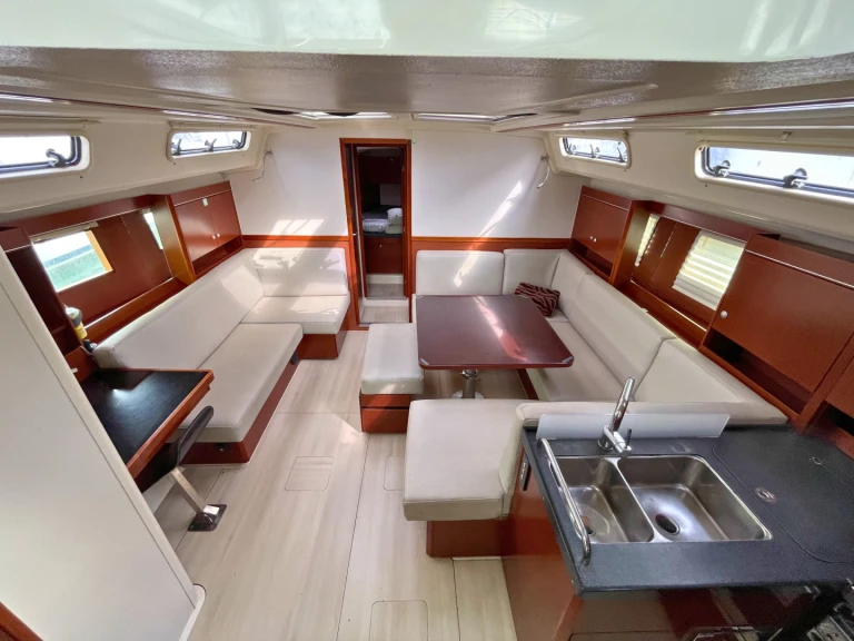 Hanse Hanse 455 charter bareboat or skippered in  Alimos