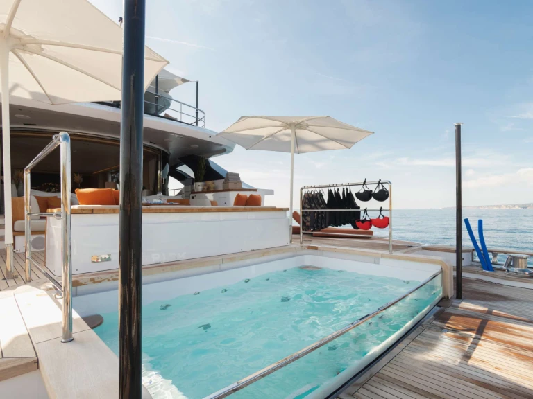 Benetti How Much Is Enough charter bareboat or skippered in  Porto Cheli