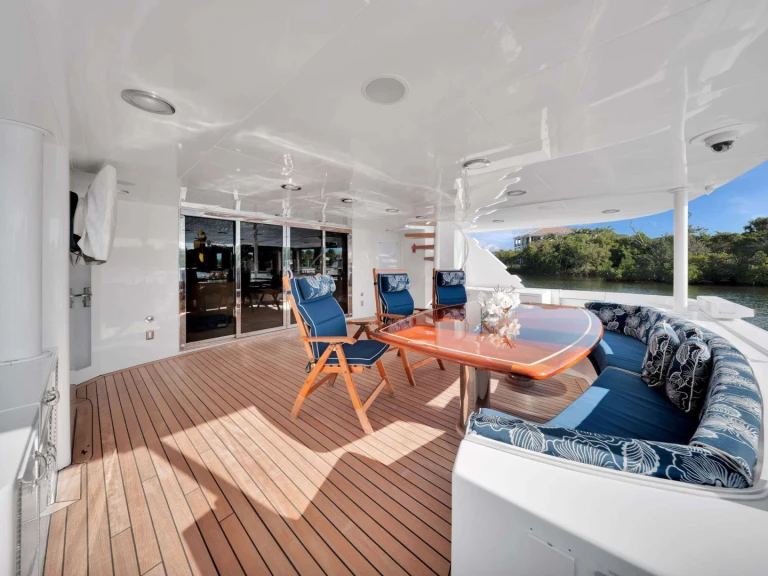 Hatteras Seaspeak charter bareboat or skippered in  British Virgin Islands (BVI)