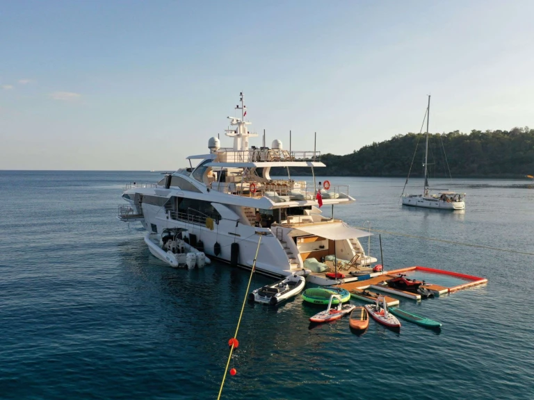 Azimut LOVE T charter bareboat or skippered in  Greece