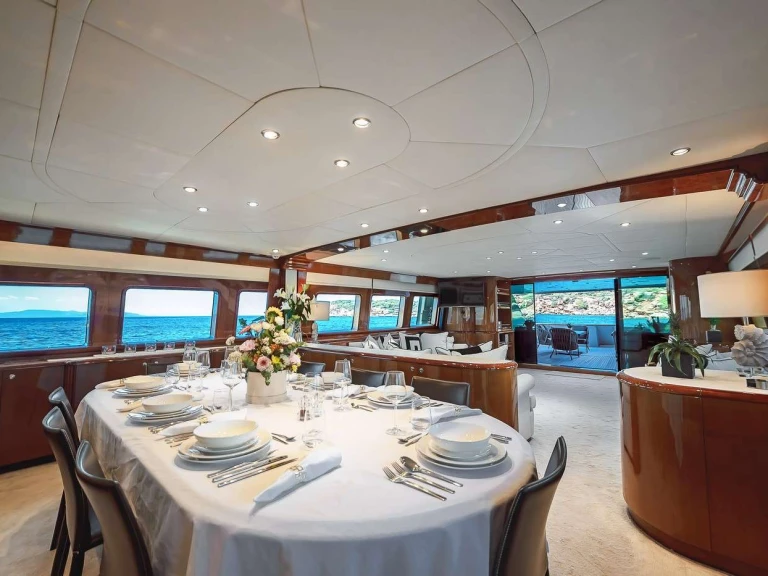 Luxury Yacht hire in Greece - Baglietto THEION