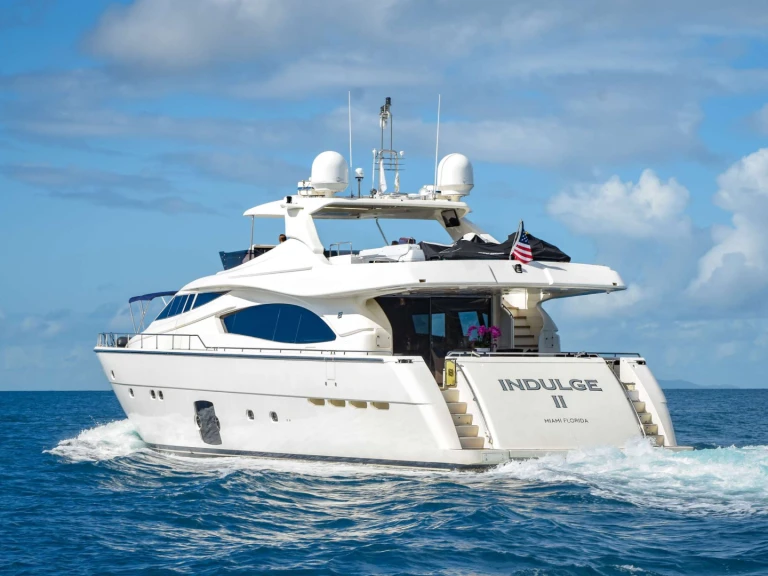 Luxury Yacht hire in Saint Thomas Island - Ferretti INDULGE II