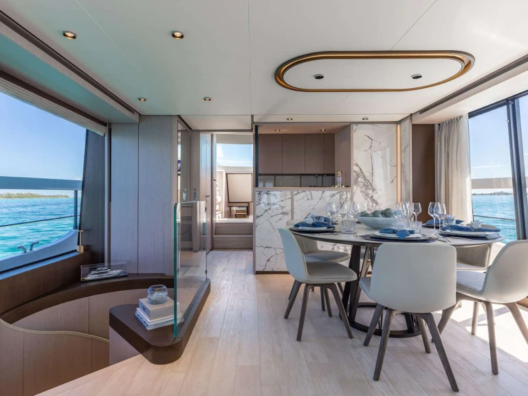 Hire Luxury Yacht Ferretti with a boat licence