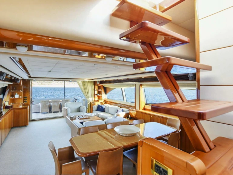 Yacht charter Piraeus - Ferretti DAY OFF on SamBoat