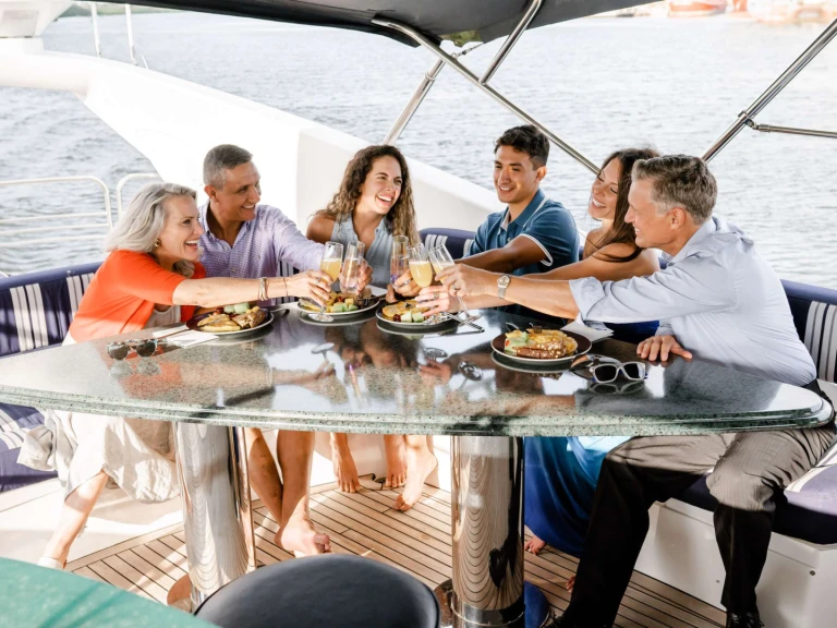 Sunseeker Vanguard charter bareboat or skippered in  State of Florida