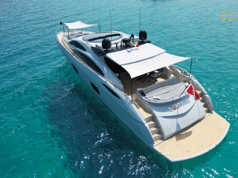 Hire a Sunseeker Light Blue Poltu Quatu