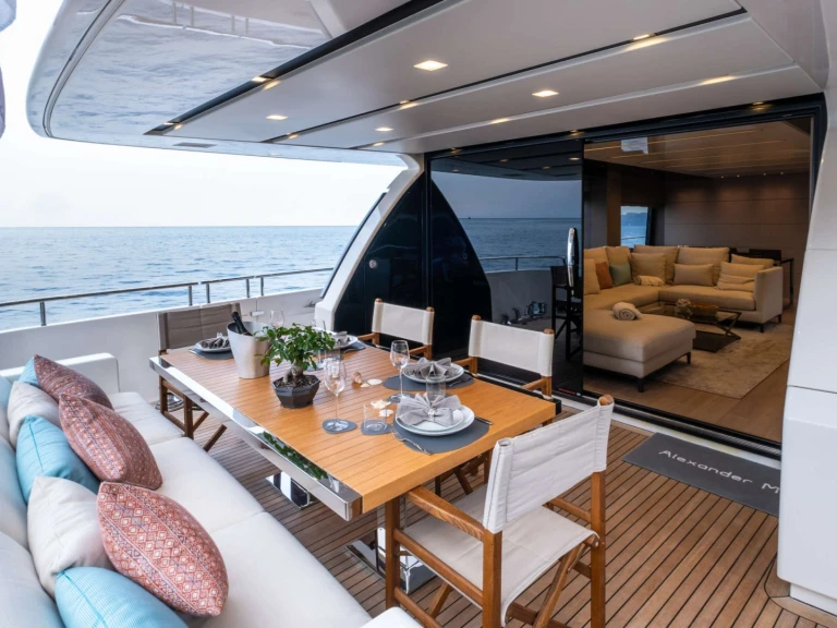 Luxury Yacht hire in Olbia - San Lorenzo ALEXANDER M