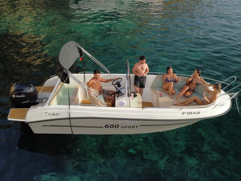 Hire Motorboat with or without skipper Giant Sant Antoni de Portmany
