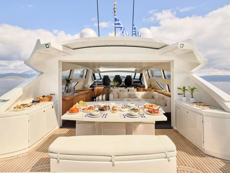 Luxury Yacht hire in Greece - Pershing FOR EVER