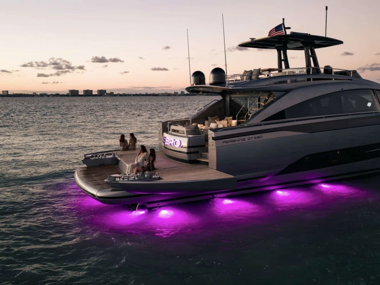 Hire Luxury Yacht with or without skipper Pershing Suffolk