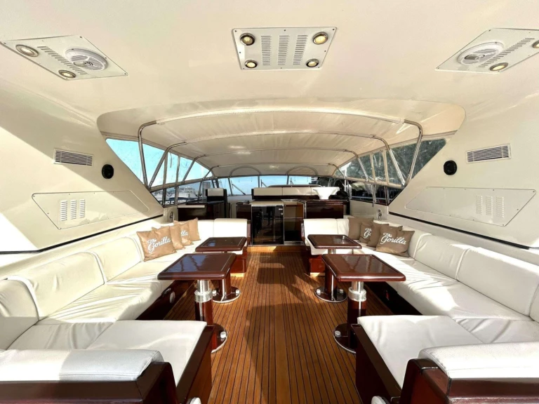 Hire Luxury Yacht with or without skipper Mangusta Miami Beach