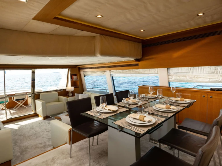 Hire a Ferretti NINETEEN Athens
