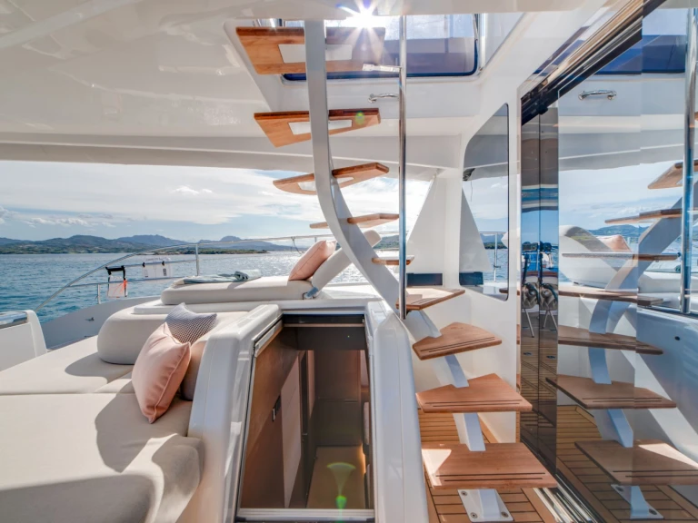Lagoon ZENIT charter bareboat or skippered in  Olbia