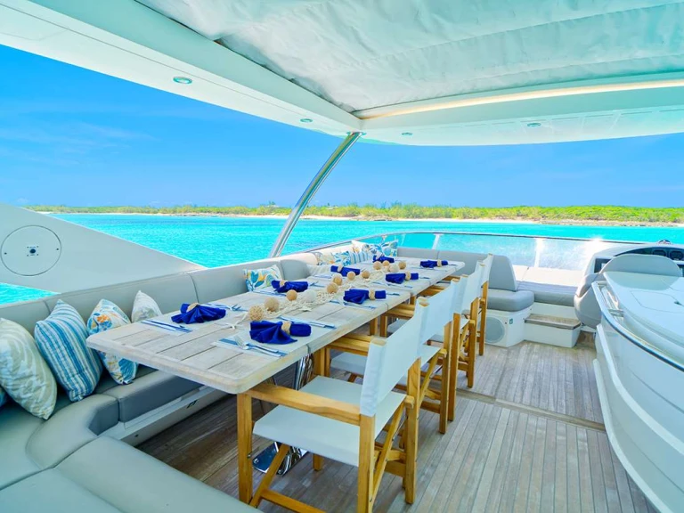 Sunseeker Daddy's $ charter bareboat or skippered in  Nassau
