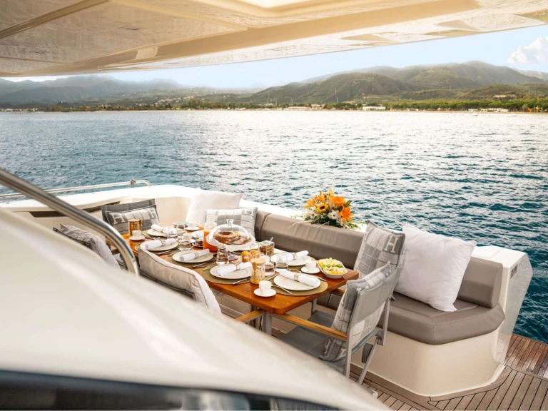 Ferretti Sea Sons charter bareboat or skippered in  Naples