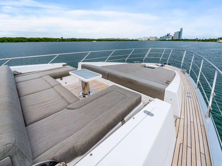 Azimut Water You Doing charter bareboat or skippered in  Miami