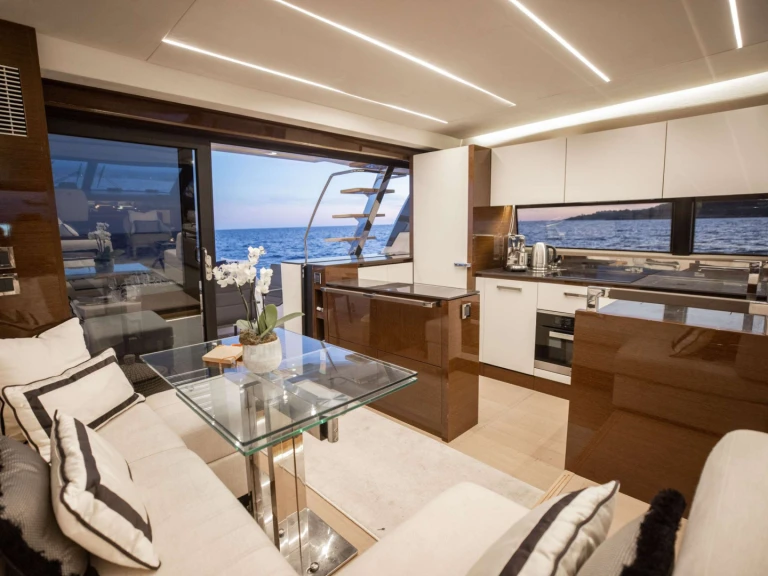 Hire a Prestige Yachts Romy One French Riviera