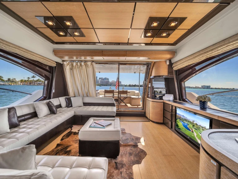 Azimut LUPO II charter bareboat or skippered in  Sunny Isles Beach