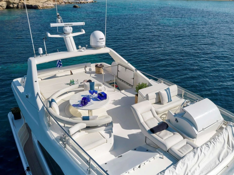 Yacht charter Athens - Ferretti MIREN on SamBoat