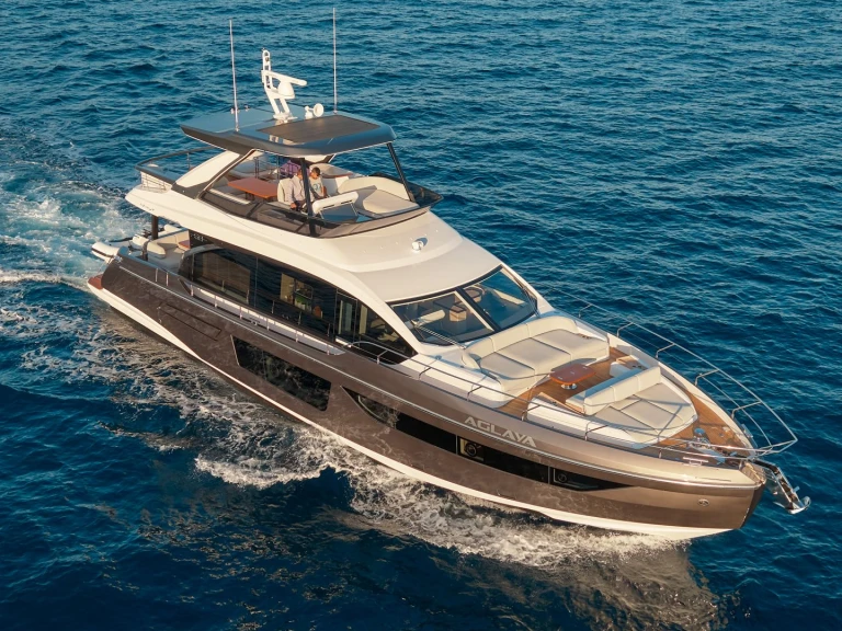 Azimut AGLAYA charter bareboat or skippered in  Zadar