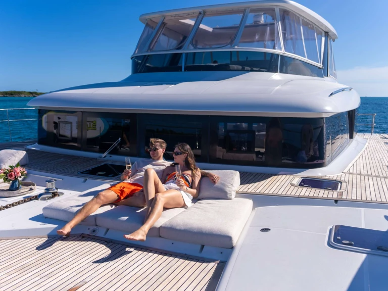 Lagoon Playtime charter bareboat or skippered in  Nassau