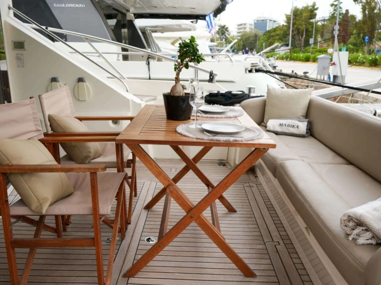 Sealine MAGIKA charter bareboat or skippered in  Alimos